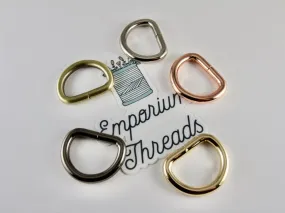 1" D Rings | Pack of 4