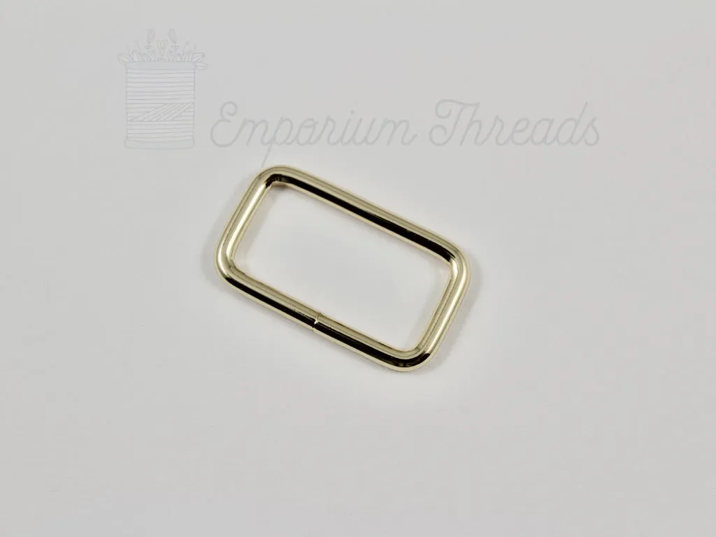 1" Rectangle Rings | Pack of 5