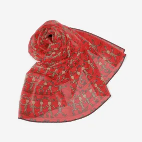 After Indian Market Chiffon Scarf