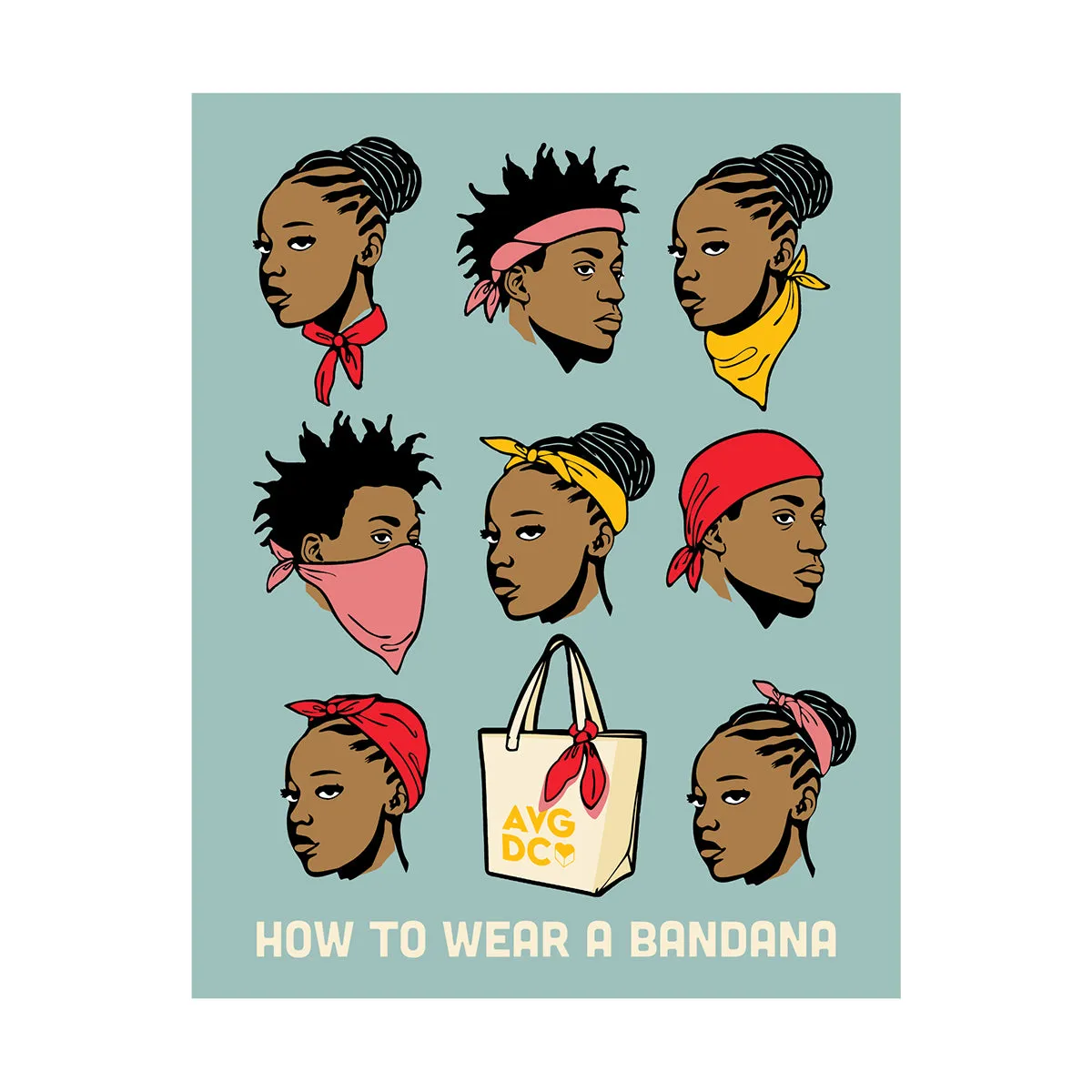AVG "Oak Bluffs" bandana