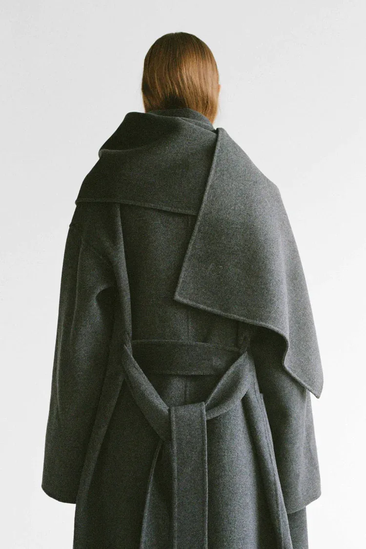 Camilla Scarf | Grey Marle