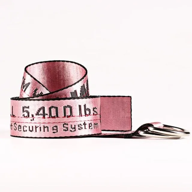 Fashion Belt 100-200cm Street Style Canvas Men's Belt Industrial Letters Canvas Belts Women Men Punk Embroidery Waist Strap