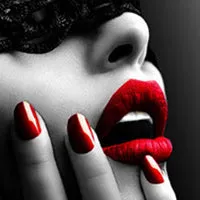 Nordic Wall Art Pictures Prints Canvas Painting Fashion Women Sexy Red Lips Nails Art Posters Beauty Shop Home Decor No Frame