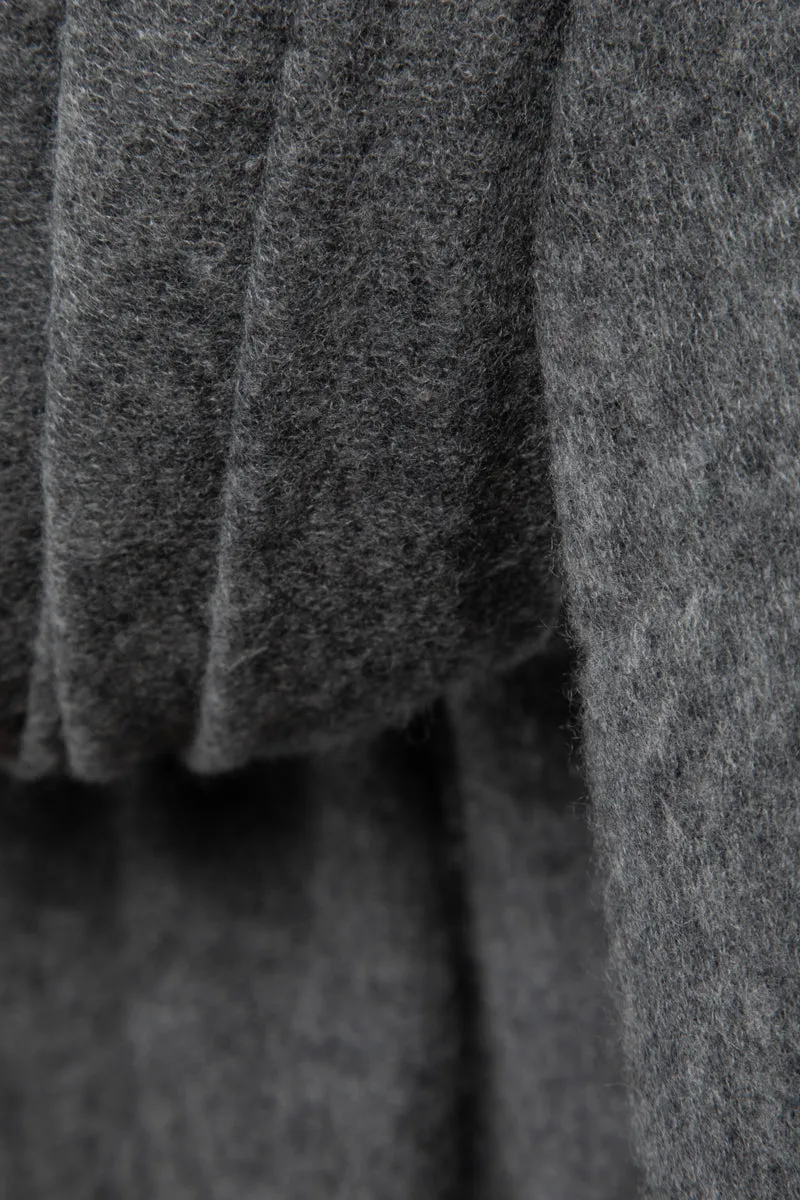 Open knitted Shawl plain ( BABY CASHMERE ) Spice