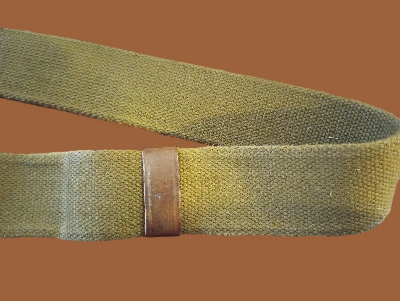 RUSSIAN ARMY CANVAS BELT COMBAT UNIFORM SOVIET USSR MILITARY 1950'S ORIGINAL