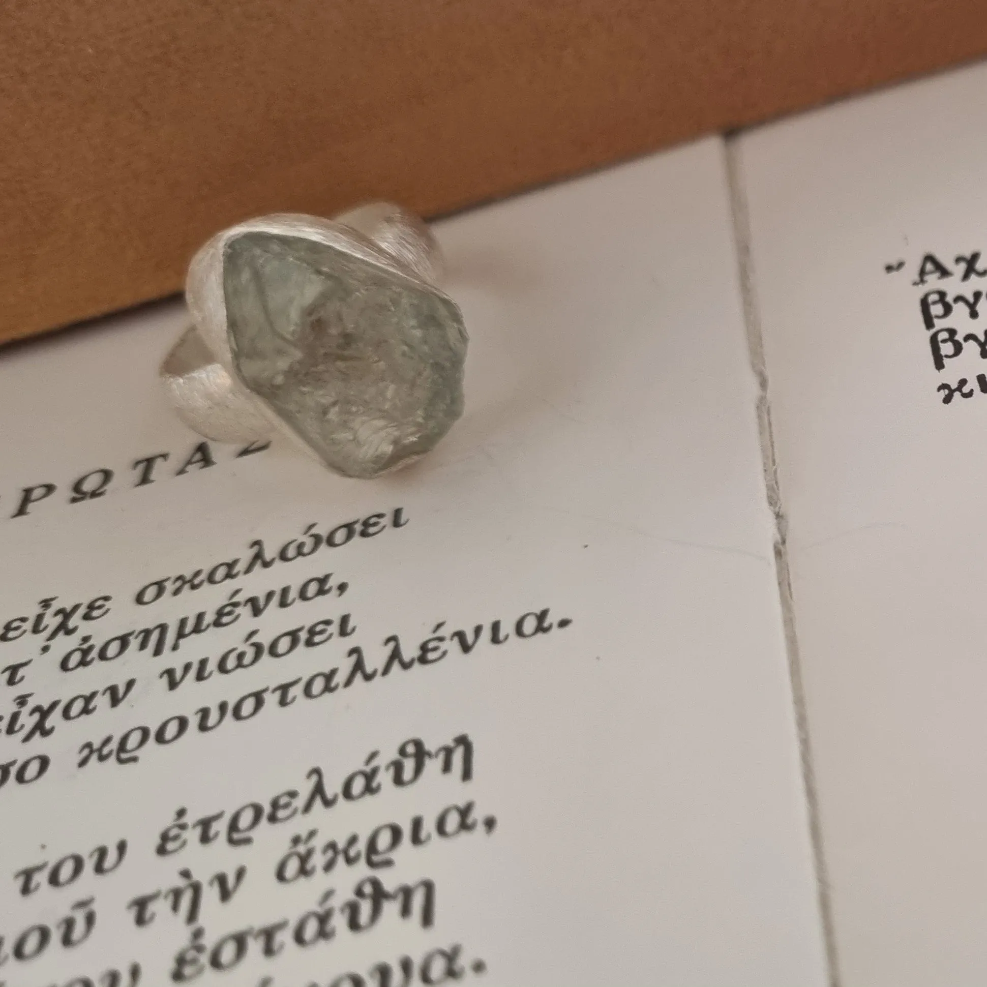 Silver ring - Quartz