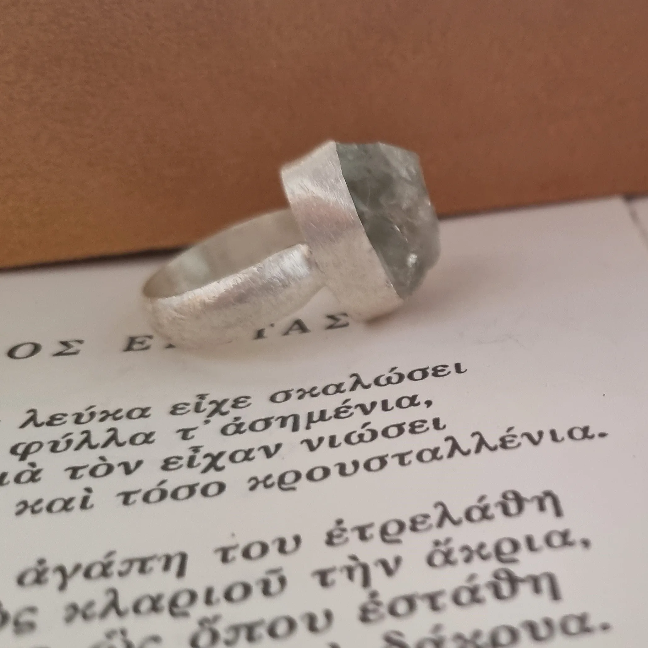 Silver ring - Quartz