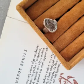 Silver ring - Quartz