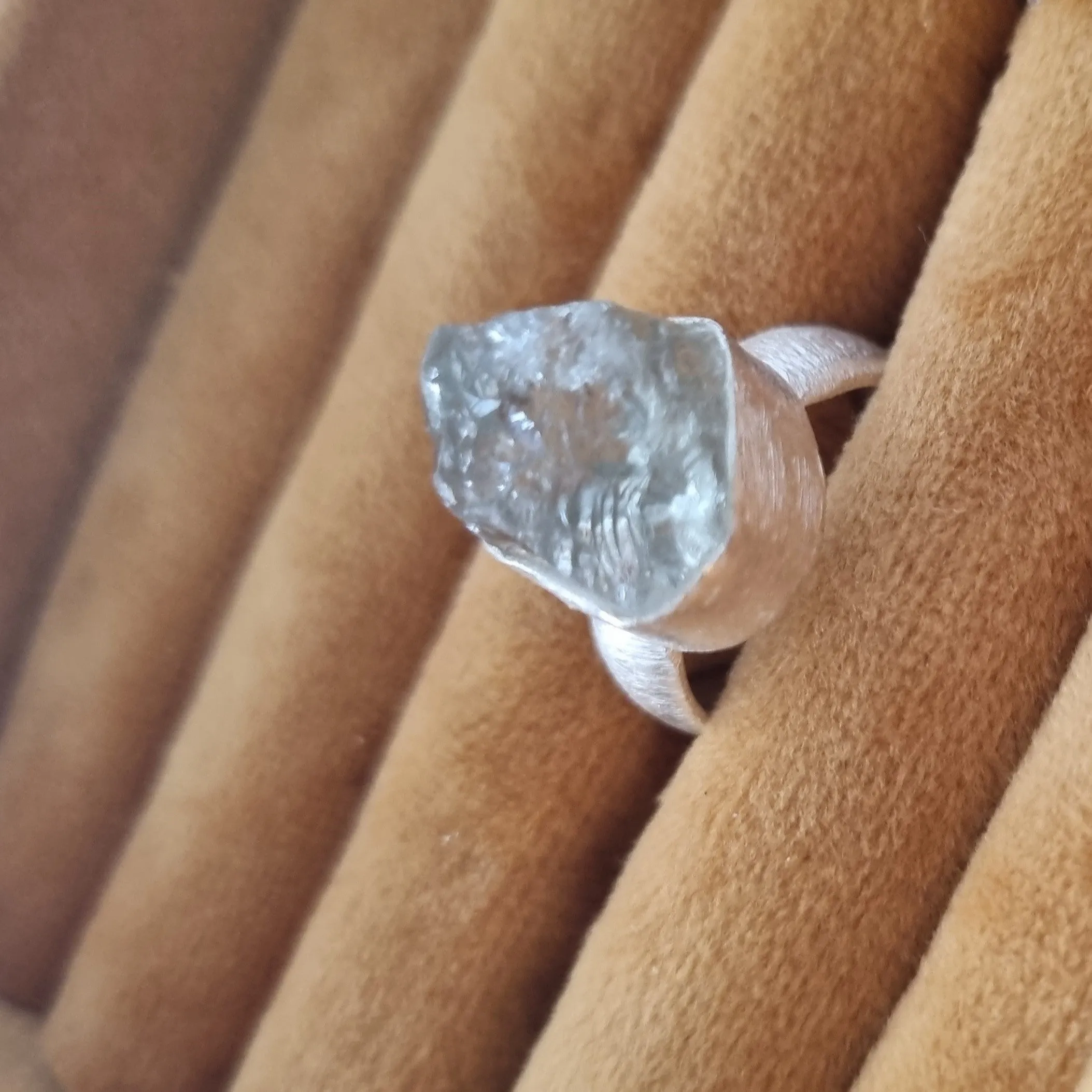 Silver ring - Quartz