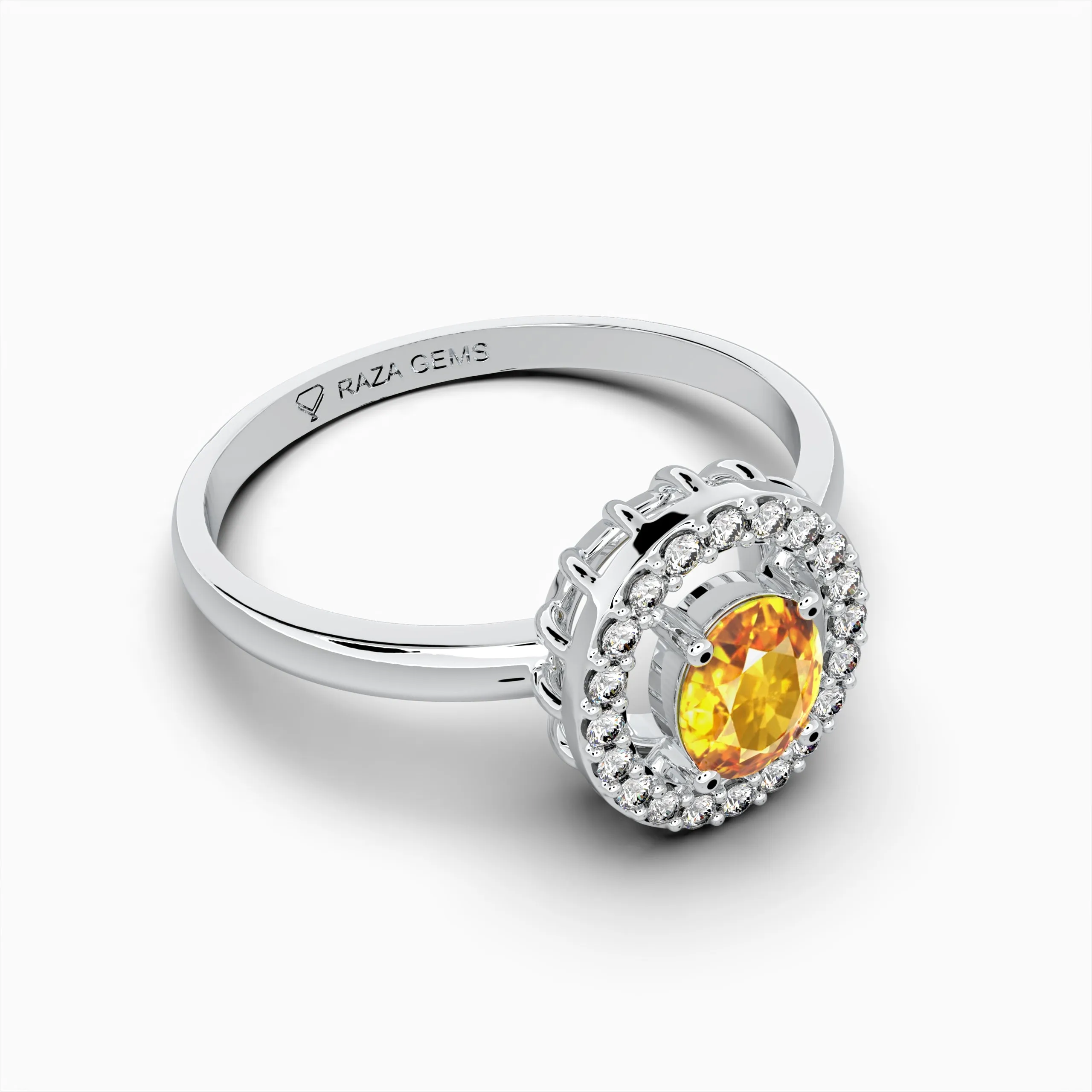 Yellow Citrine Rings - Alya